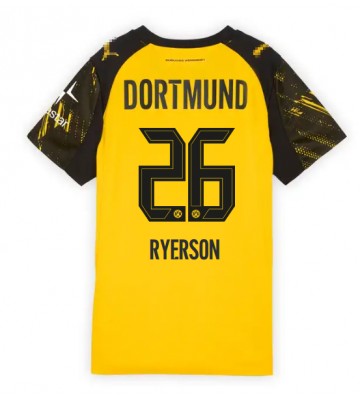 Borussia Dortmund Julian Ryerson #26 Replika Hjemmebanetrøje Dame 2025-26 Kortærmet